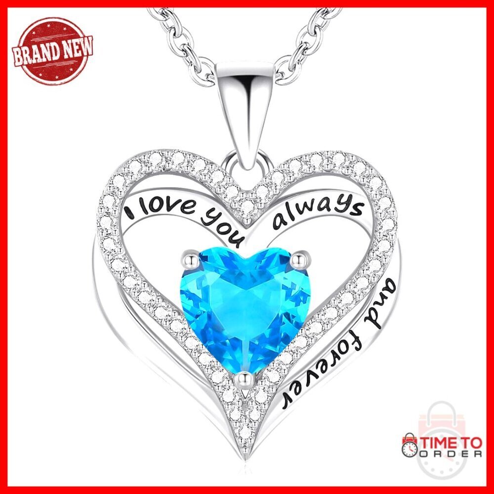 Sterling Silver Heart Pendant Necklace Elegant Minimal Chic Gift for Her